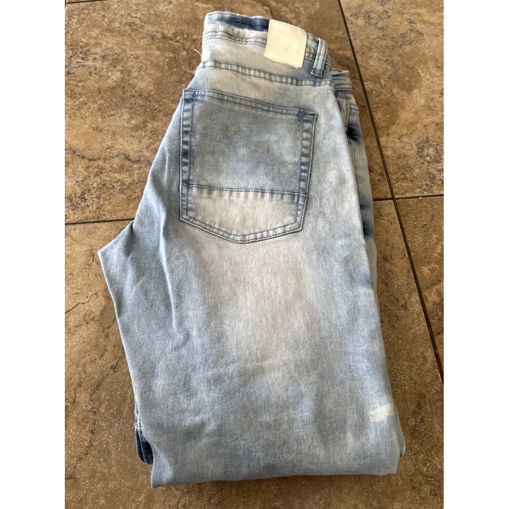 Mens Switch Premium Denim Jeans Distressed  Blue 34X32 Fit 34X31 Blemish